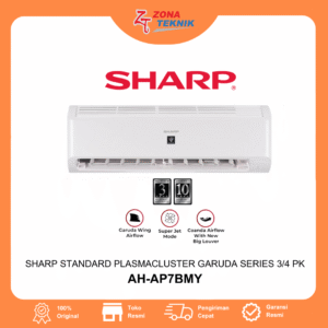 HARGA AC BARU Sharp AC Standard Wall Mounted Split Plasmacluster Garuda Series 3/4 PK - AH-AP7BMY