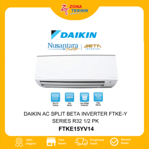 Harga AC Baru Daikin Split FTKE-Y Series R32 1/2 PK - FTKE15YV14 BETA Inverter