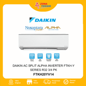 Harga AC Baru Daikin Split FTKH-Y Series R32 3/4 PK - FTKH20YV14 ALPHA Inverter